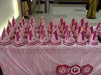 Pink Pony Hats (Set of 6)